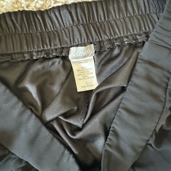 Vintage vanity, 2000s Y2K high low maxi, black bohemian boho indie skirt - Picture 4 of 5